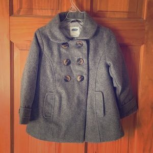 Child’s pea coat.
